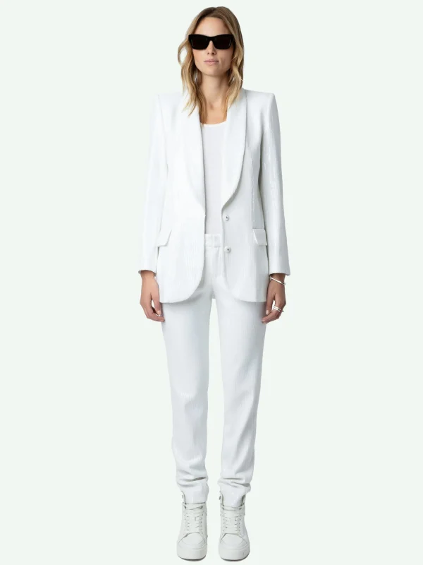 Zadig&Voltaire Vive Sequin Blazer Judo Best