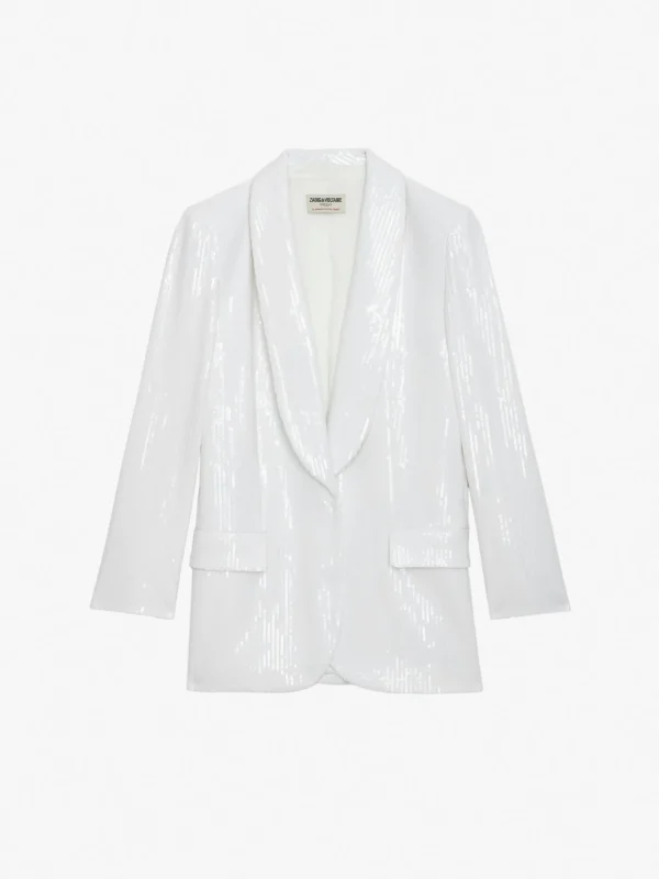 Zadig&Voltaire Vive Sequin Blazer Judo Best
