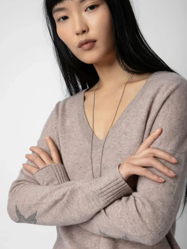 Zadig&Voltaire Vivi Cashmere Sweater Primrose Clearance