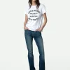 Zadig&Voltaire Walk Blason T-Shirt White Best Sale