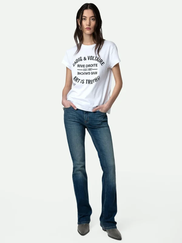 Zadig&Voltaire Walk Blason T-Shirt White Best Sale