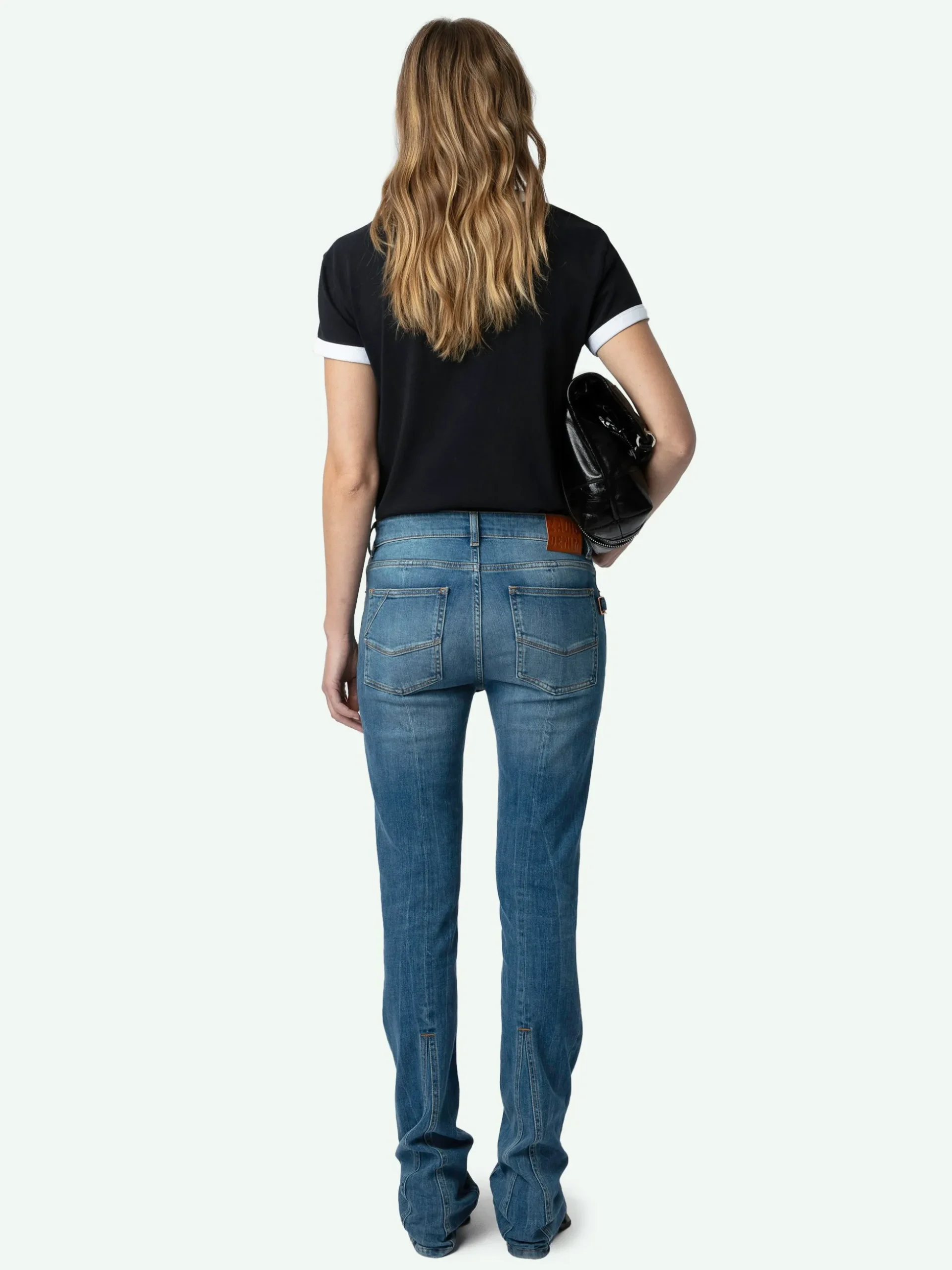 walk_diamante_insignia_tshirt_1.webp Zadig&Voltaire Walk Diamante Insignia T-shirt Black Online