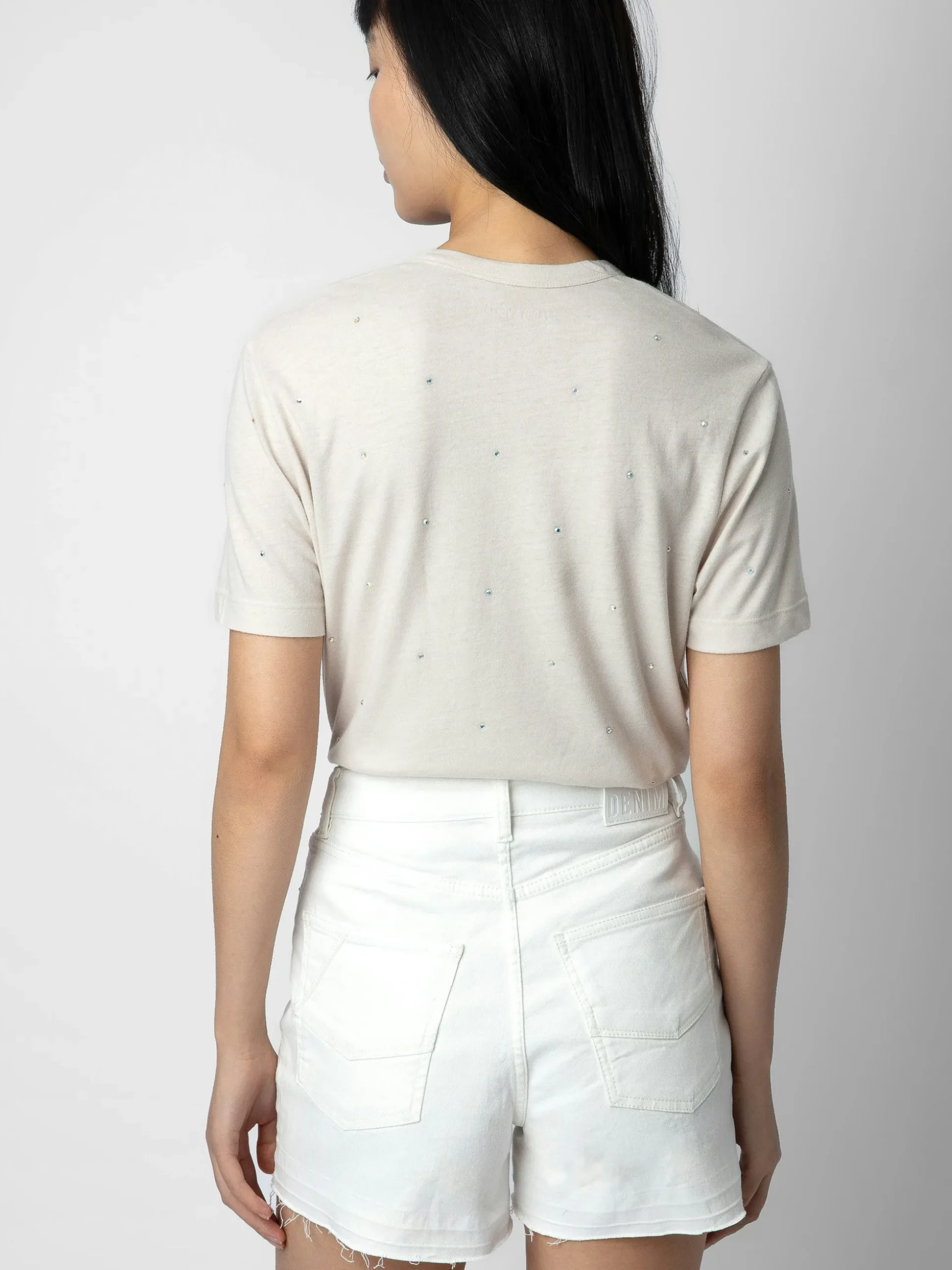 wassa_diamant_tshirt_3-1.webp Zadig&Voltaire Wassa Diamanté T-shirt Petale Flash Sale