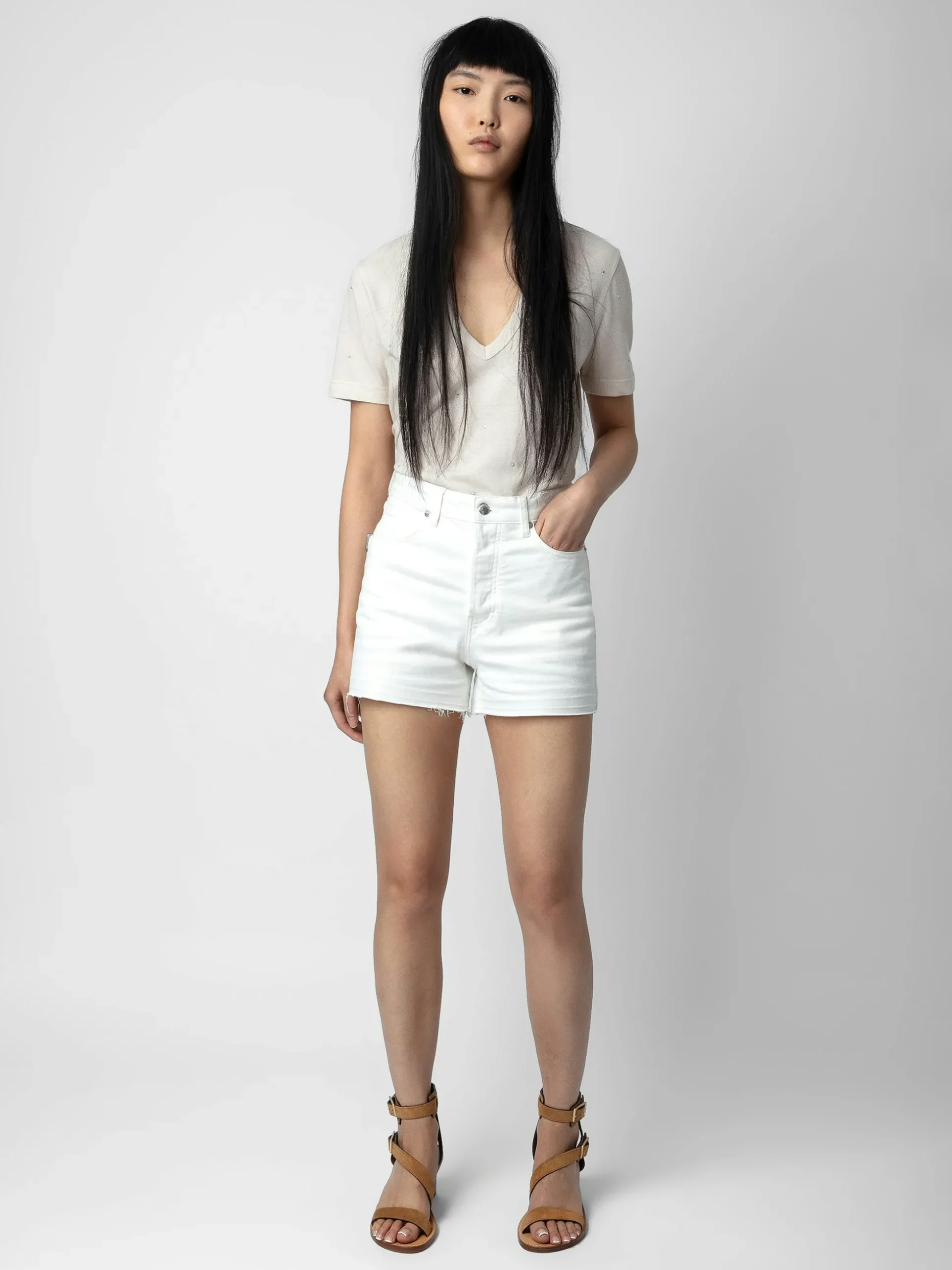 wassa_diamant_tshirt_4-1.webp Zadig&Voltaire Wassa Diamanté T-shirt Petale Flash Sale