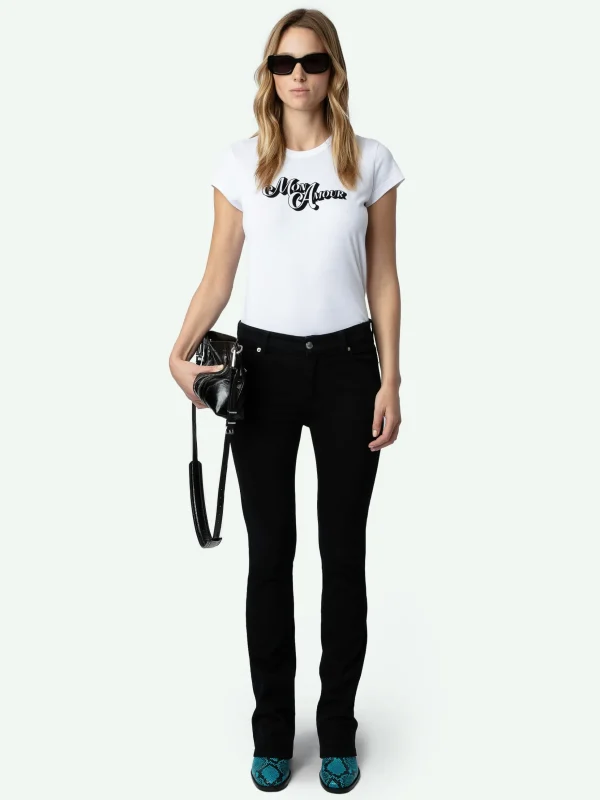 Zadig&Voltaire Woop Amour T-shirt White Fashion