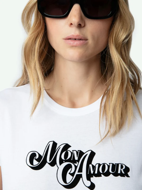 Zadig&Voltaire Woop Amour T-shirt White Fashion