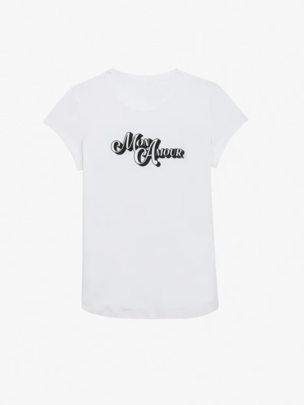 Zadig&Voltaire Woop Amour T-shirt White Fashion