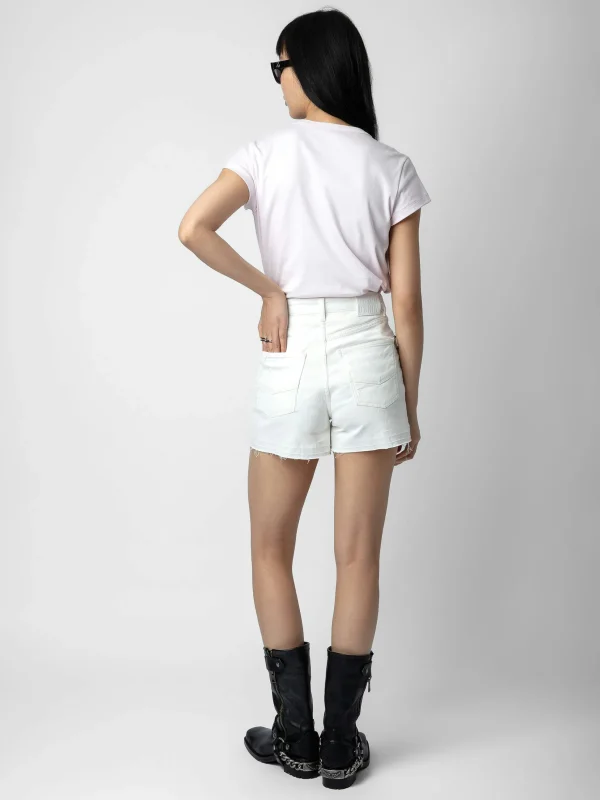 Zadig&Voltaire Woop Insignia T-shirt Parme Fashion