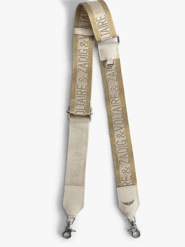 Zadig&Voltaire Zadig Shoulder Strap Gold Cheap