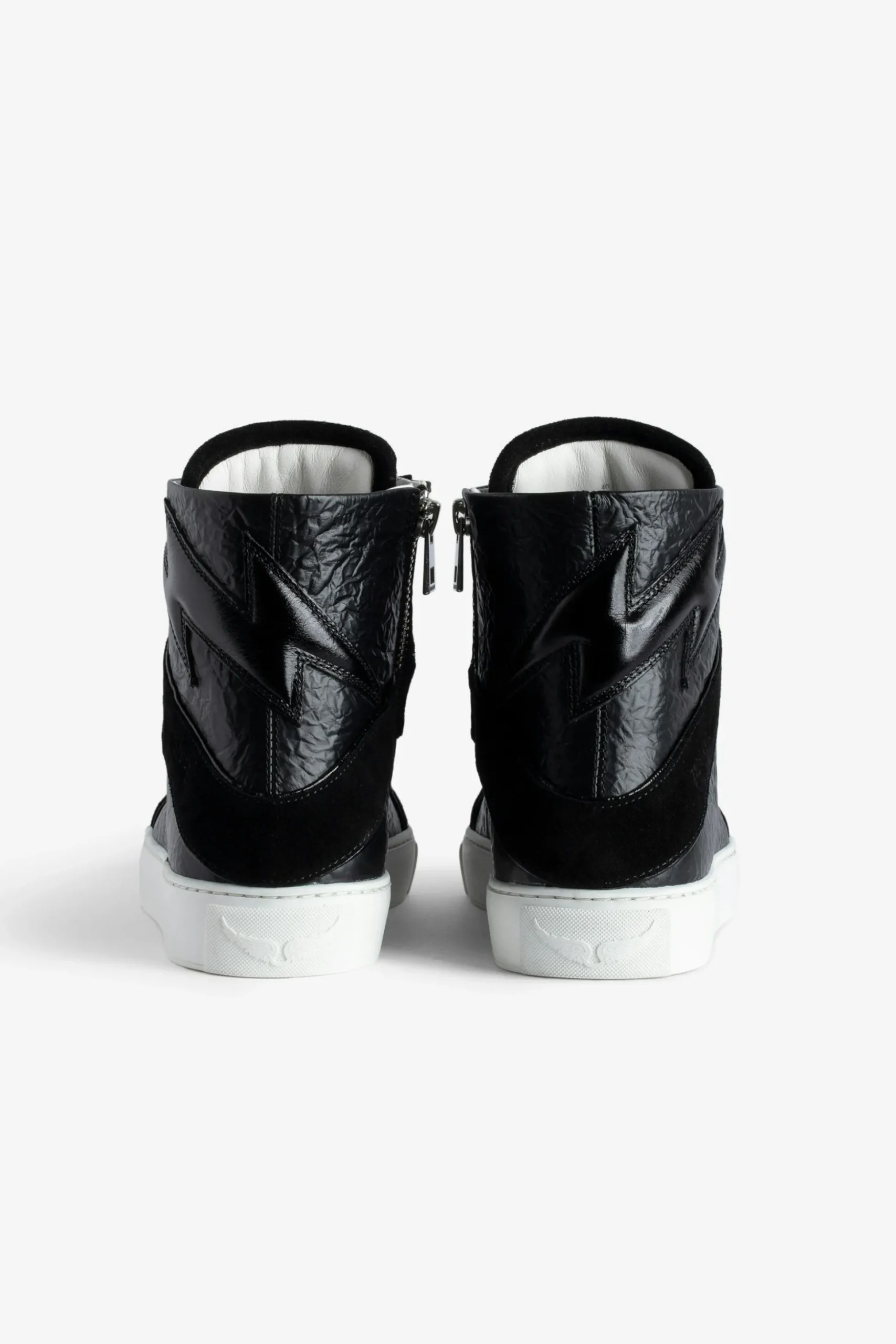 zv_high_flash_hightop_crinkled_sneakers_3-1.webp Zadig&Voltaire ZV1747 High Flash High-Top Crinkled Sneakers Black Discount