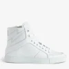 Zadig&Voltaire ZV1747 High Flash Sneakers White Outlet