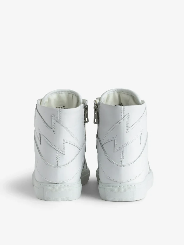 Zadig&Voltaire ZV1747 High Flash Sneakers White Outlet